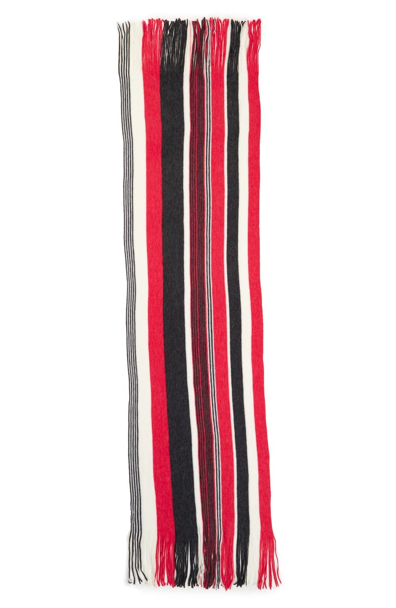 Free People Kolby Stripe Fringe Scarf, Alternate, color, 