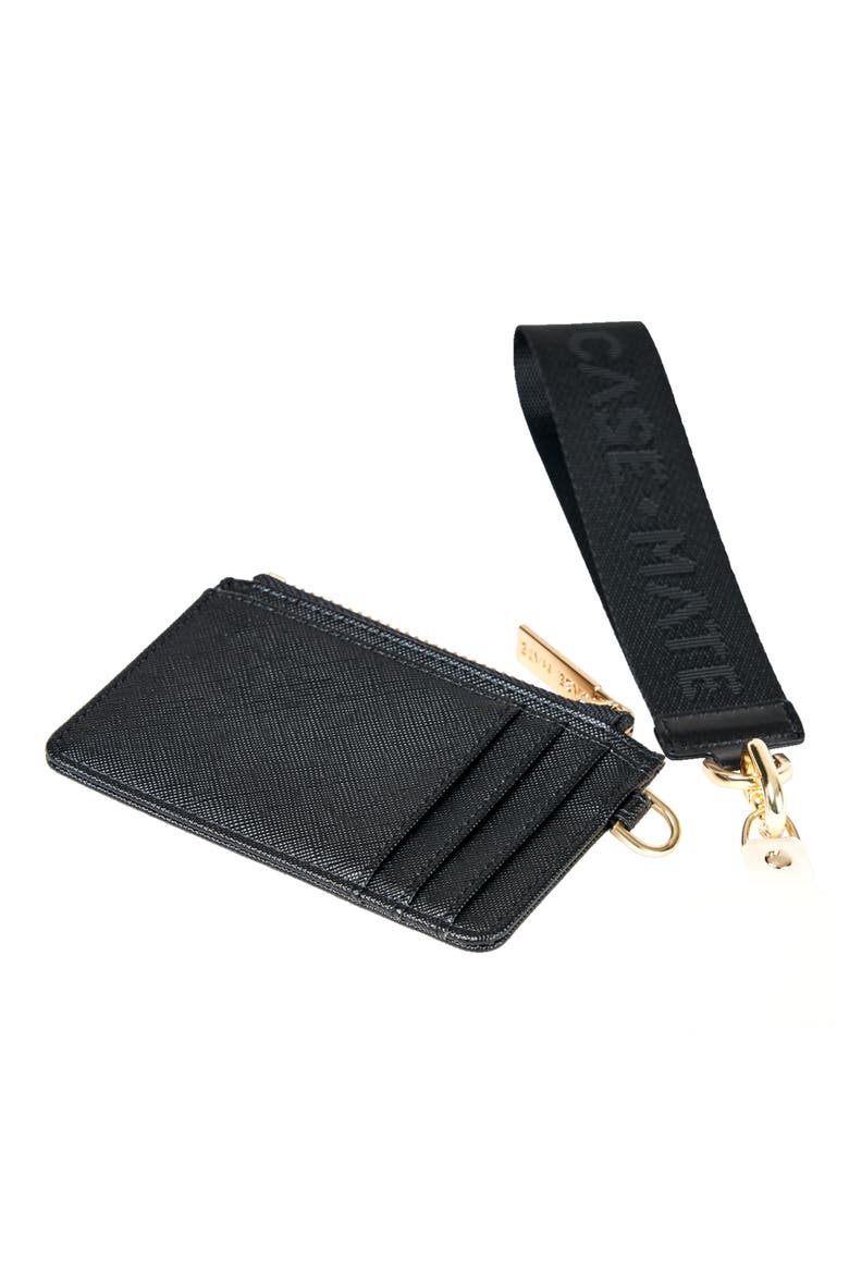 Essential Wallet Phone Strap, Main, color, BLACK