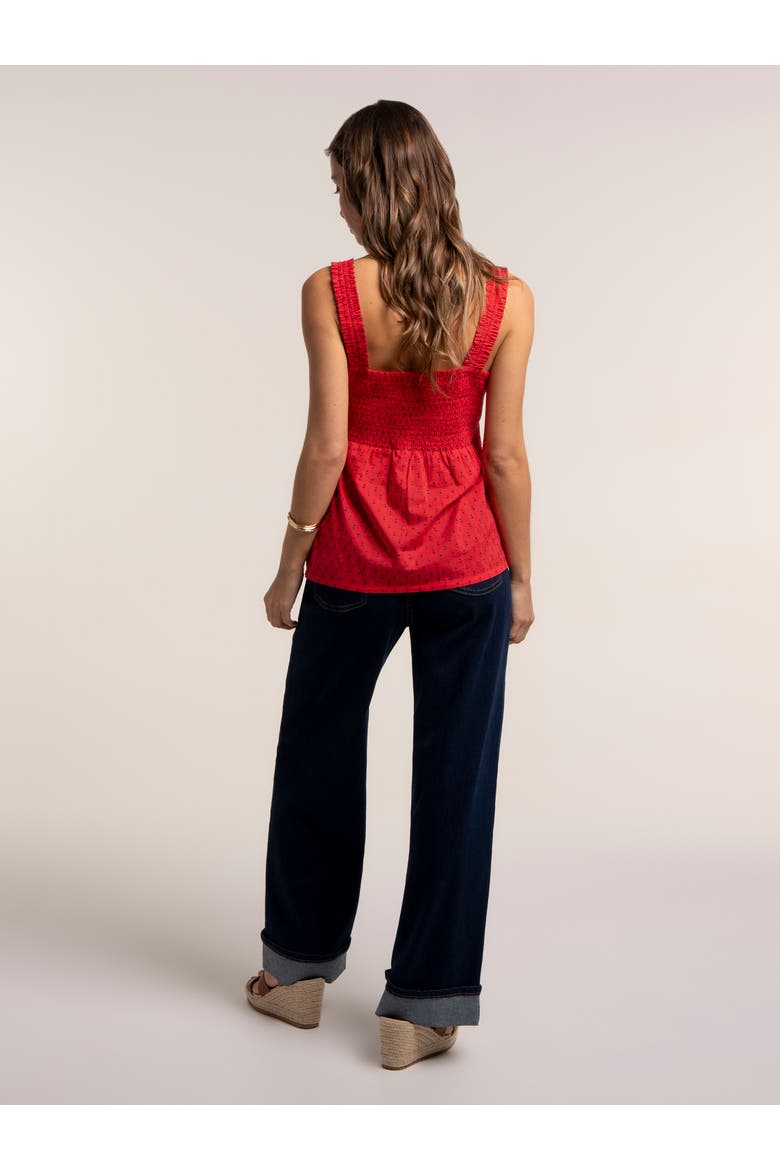 Giovana Blouse, Alternate, color, Red