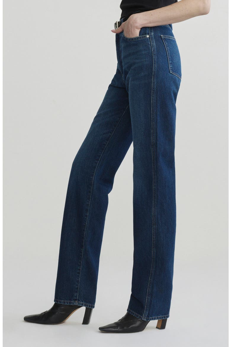 Cate Classic Straight HIGHLUXE™ Jeans, Alternate, color, DECEMBER