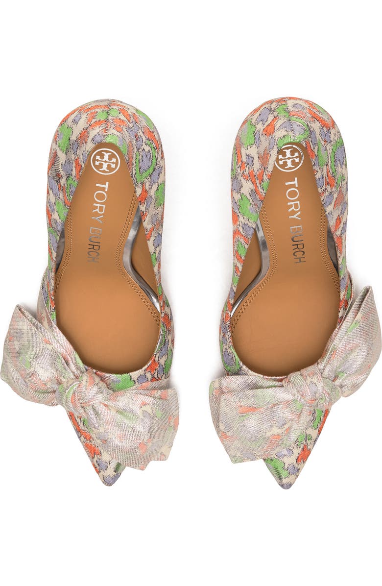 Tory Burch Jacquard Bow Pump, Alternate, color,