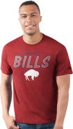 STARTER Men's Starter  Red Buffalo Bills Prime Time T-Shirt