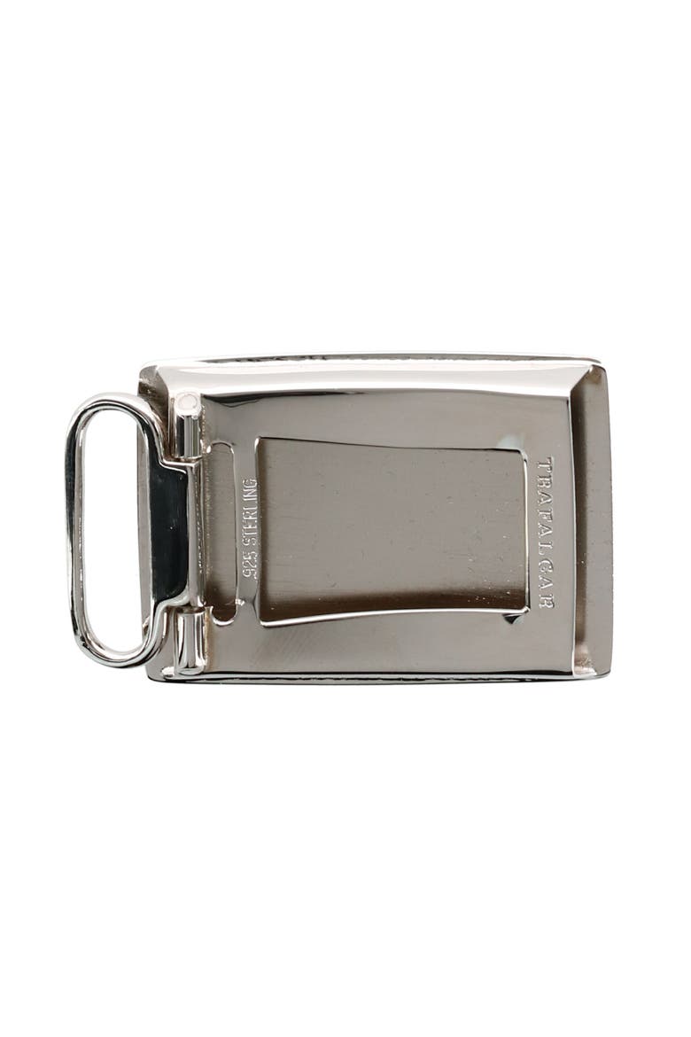 25mm Regent Silver Compression Belt Buckle, Alternate, color, Silver