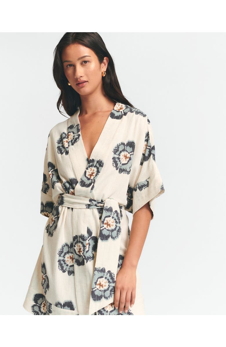 ST MRLO Elwood Dress, Alternate, color, Navy Floral