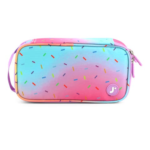 Doodle Pencil Case with Handle Strap