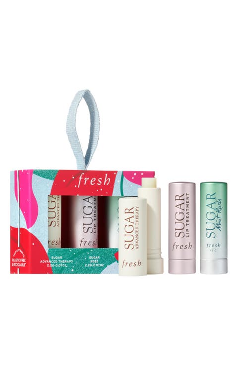 Sugar Lip Balm Set USD $38/CAD $51 Value