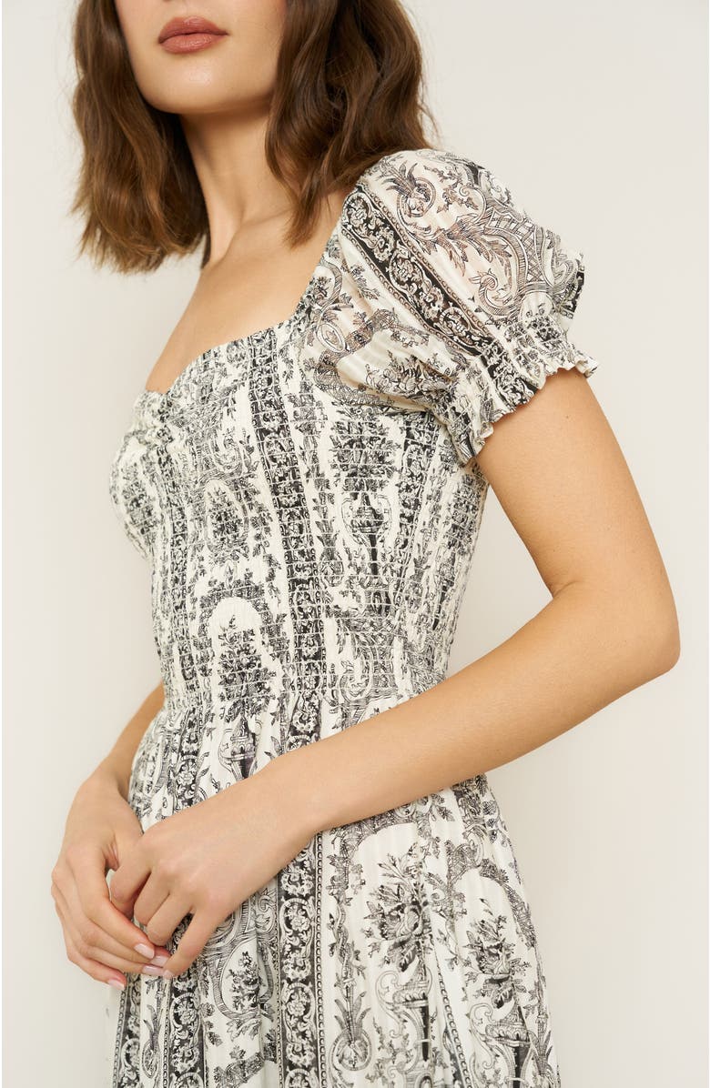 Whimsy + Row Harper Dress, Alternate, color, Venetian Print