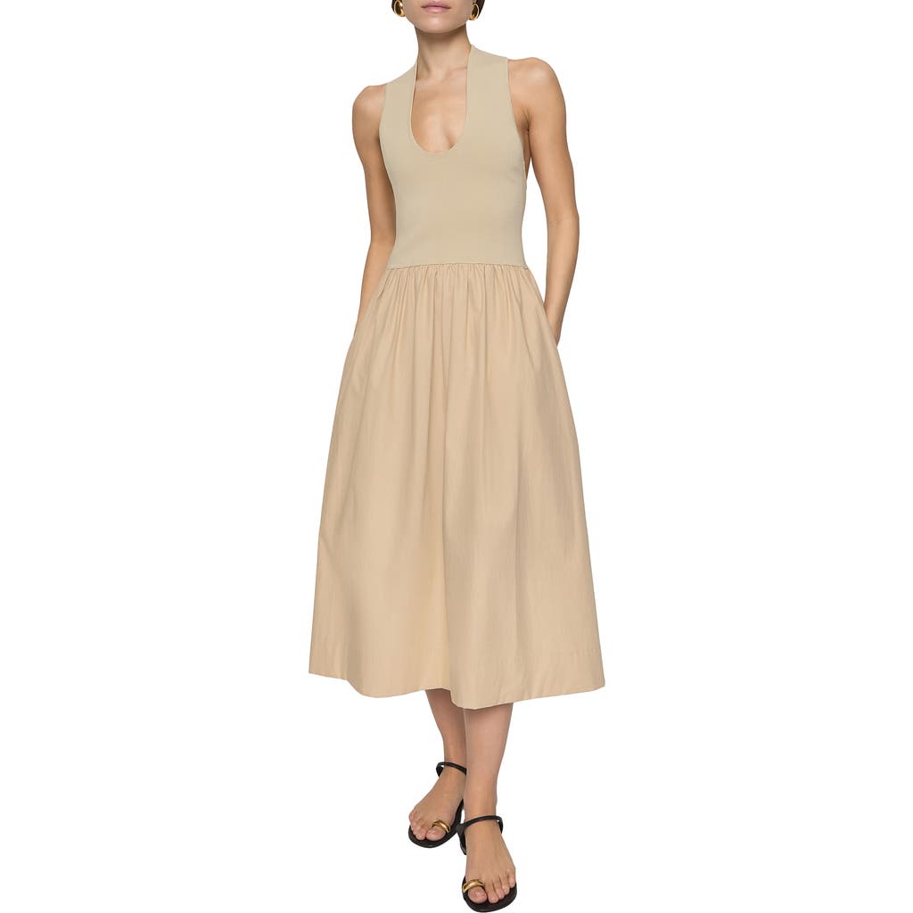 Rebecca Minkoff Belle Combo Tank Dress in Whisper  product