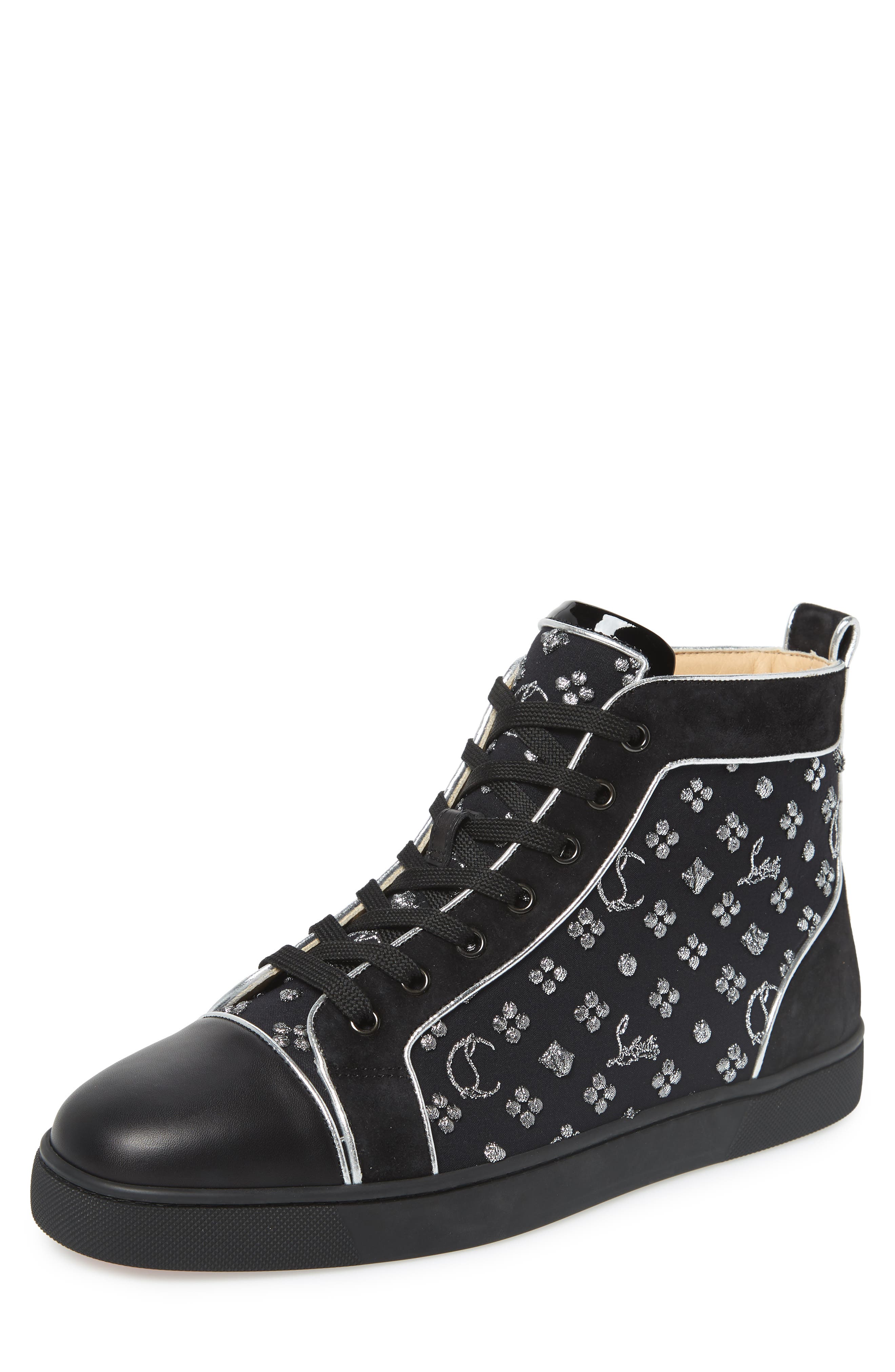 Christian Louboutin Louis Orlato High Top Sneaker, Main, color, 