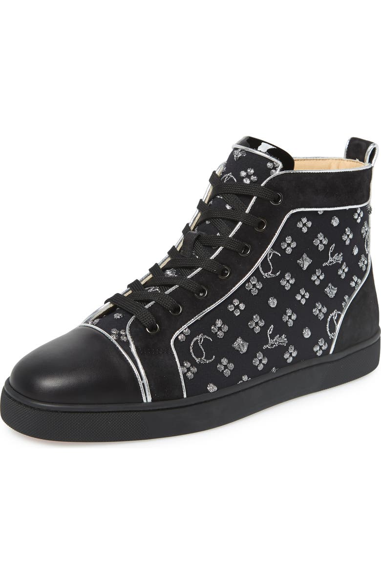 Christian Louboutin Louis Orlato High Top Sneaker, Main, color,
