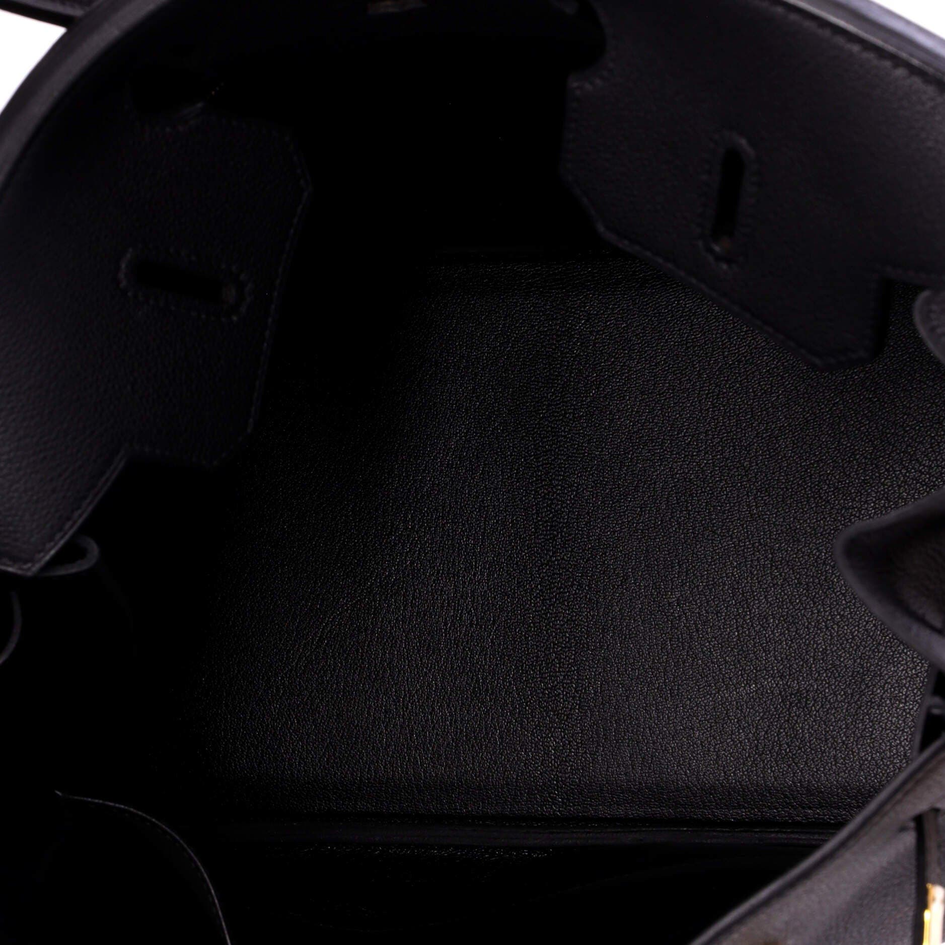 Pre-Owned Hermes Birkin Handbag Black Togo with Gold Hardware 35, Alternate, color, Noir