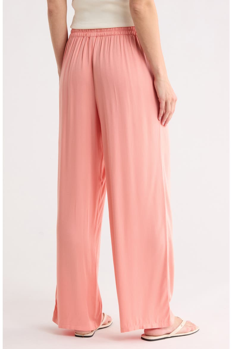 Pipeline Beach Wide Leg Pants, Alternate, color, CORAL