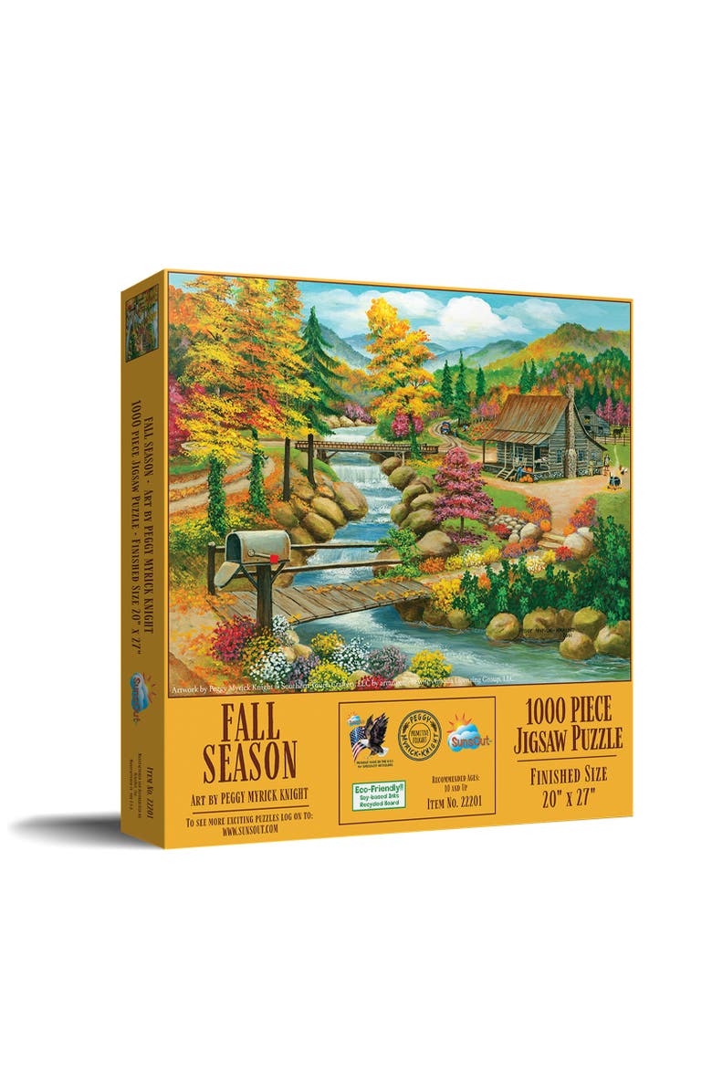 Sunsout Fall Season 1000 piece Jigsaw Puzzle for Adults, Main, color, Multicolor