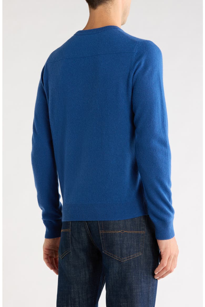 Cashmere Crewneck Sweater, Alternate, color, BLUE NAVAL