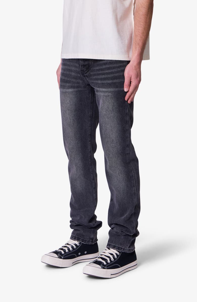 mnml Slim Fit Jeans, Alternate, color, Washed Black