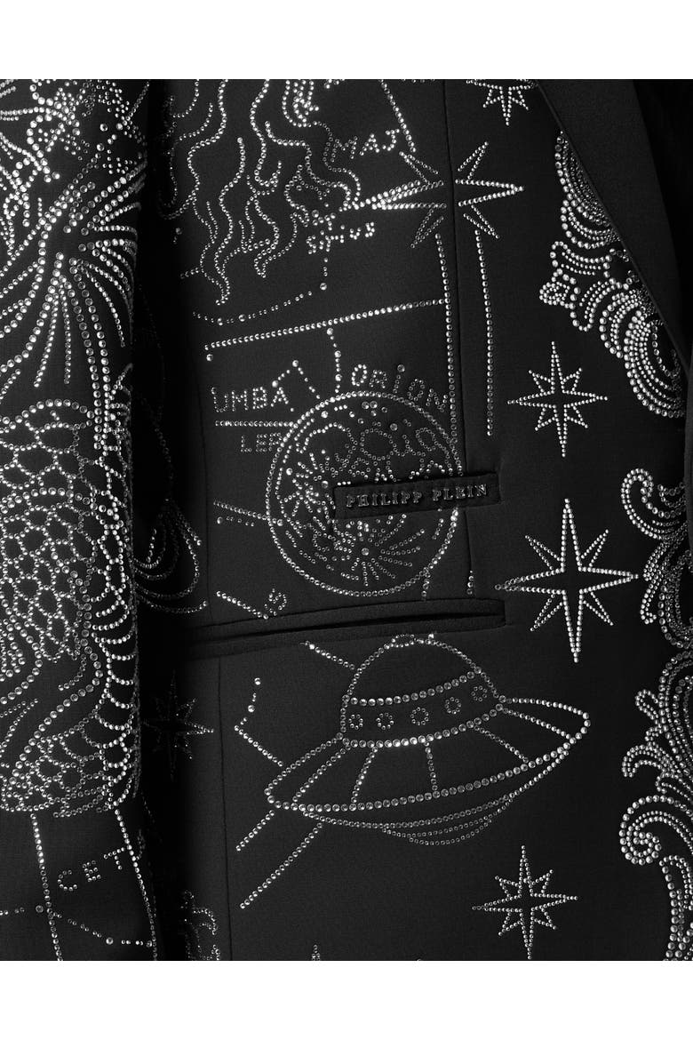 Blazer Stones Zodiac Men, Alternate, color, black