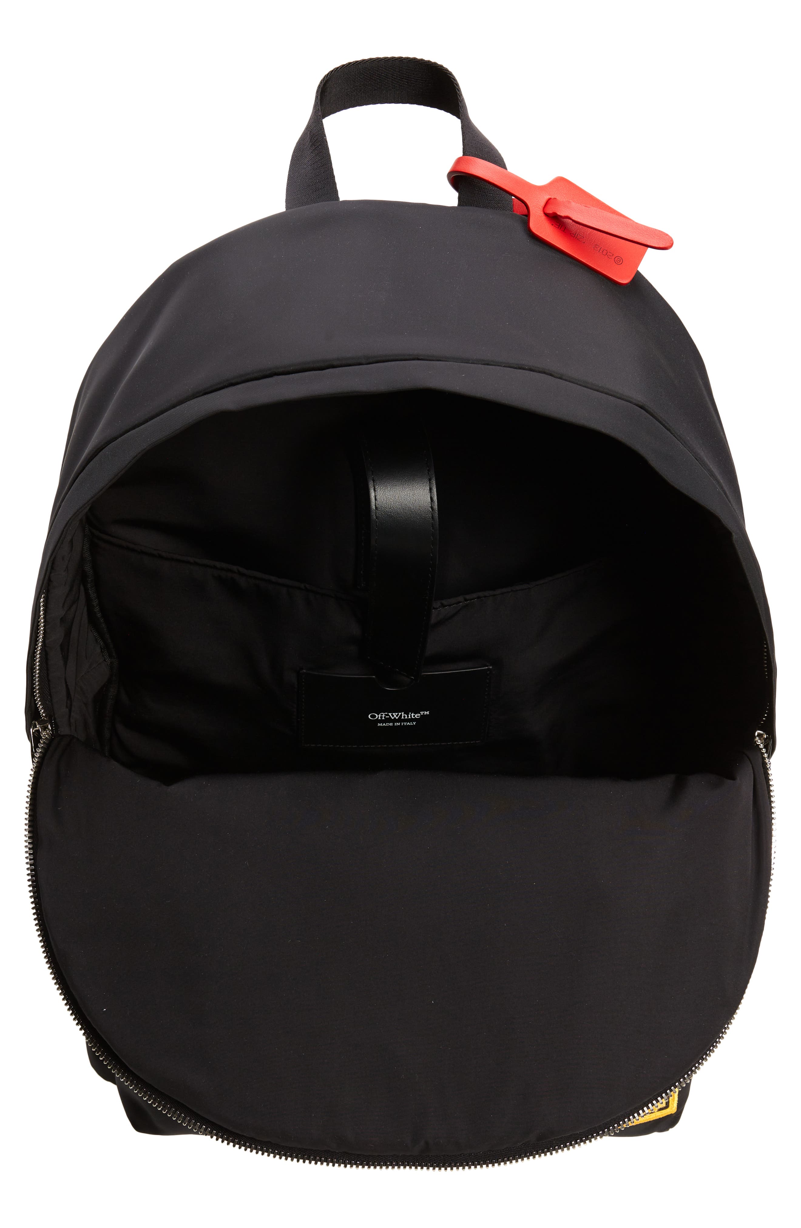 Off-White Hard Core Patch Backpack, Alternate, color, 