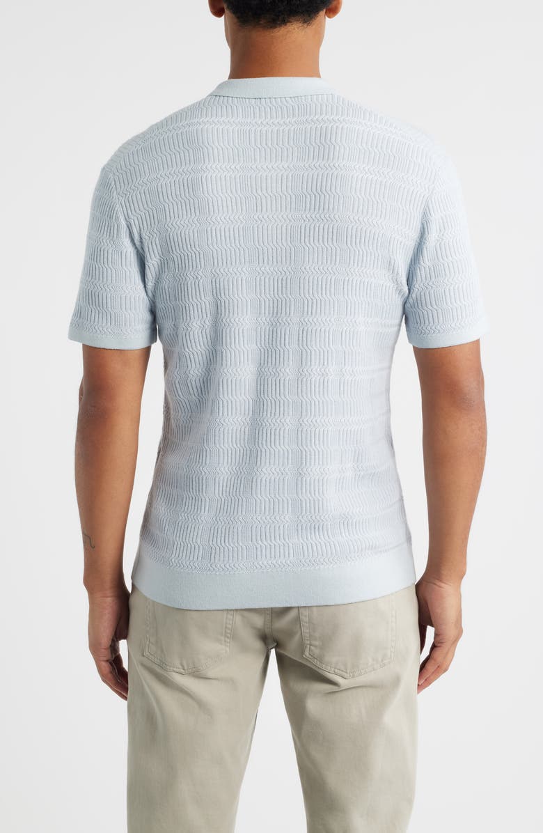 Rails Nathan Cotton Blend Polo Sweater, Alternate, color, Skyway