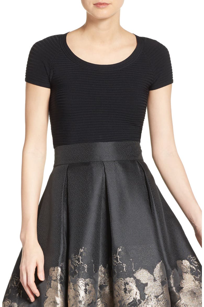 Ribbed Top, Main, color, BLACK