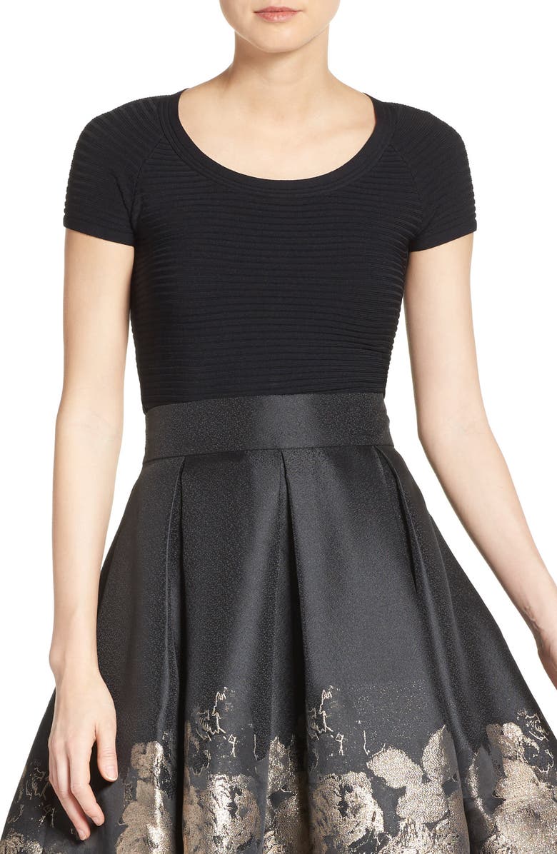 Eliza J Ribbed Top, Main, color,