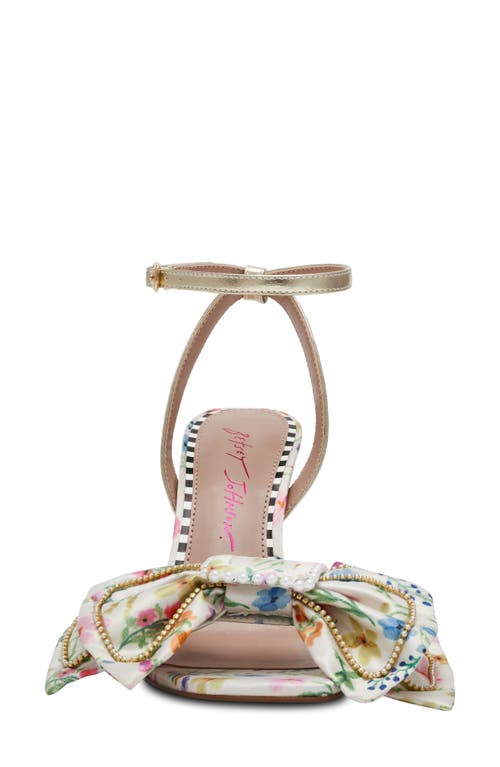 BETSEY JOHNSON BETSEY JOHNSON DENLY ANKLE STRAP SANDAL