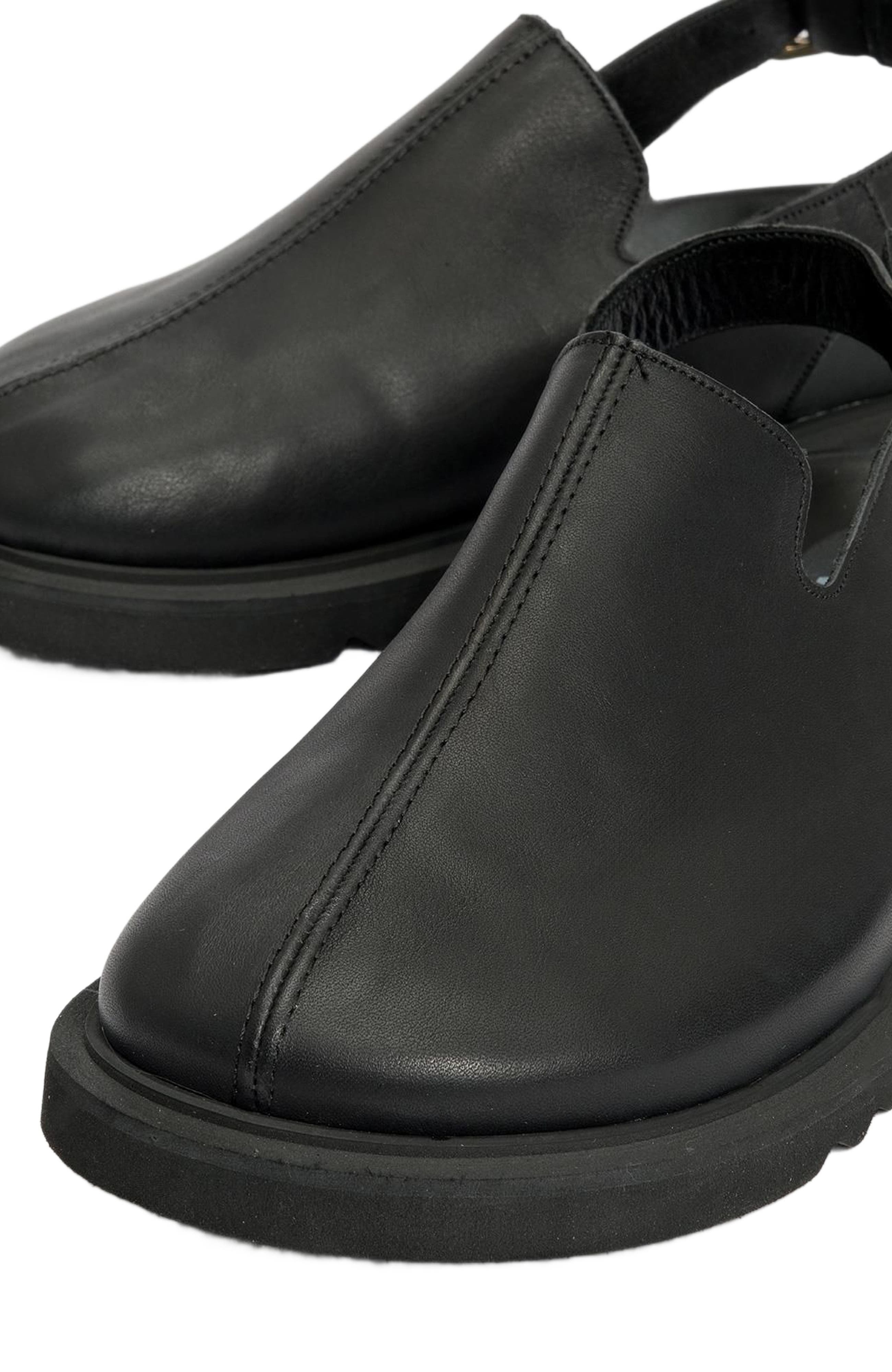 Forever 
Always Shoes Laby Leather Clogs, Alternate, color, Black Leather