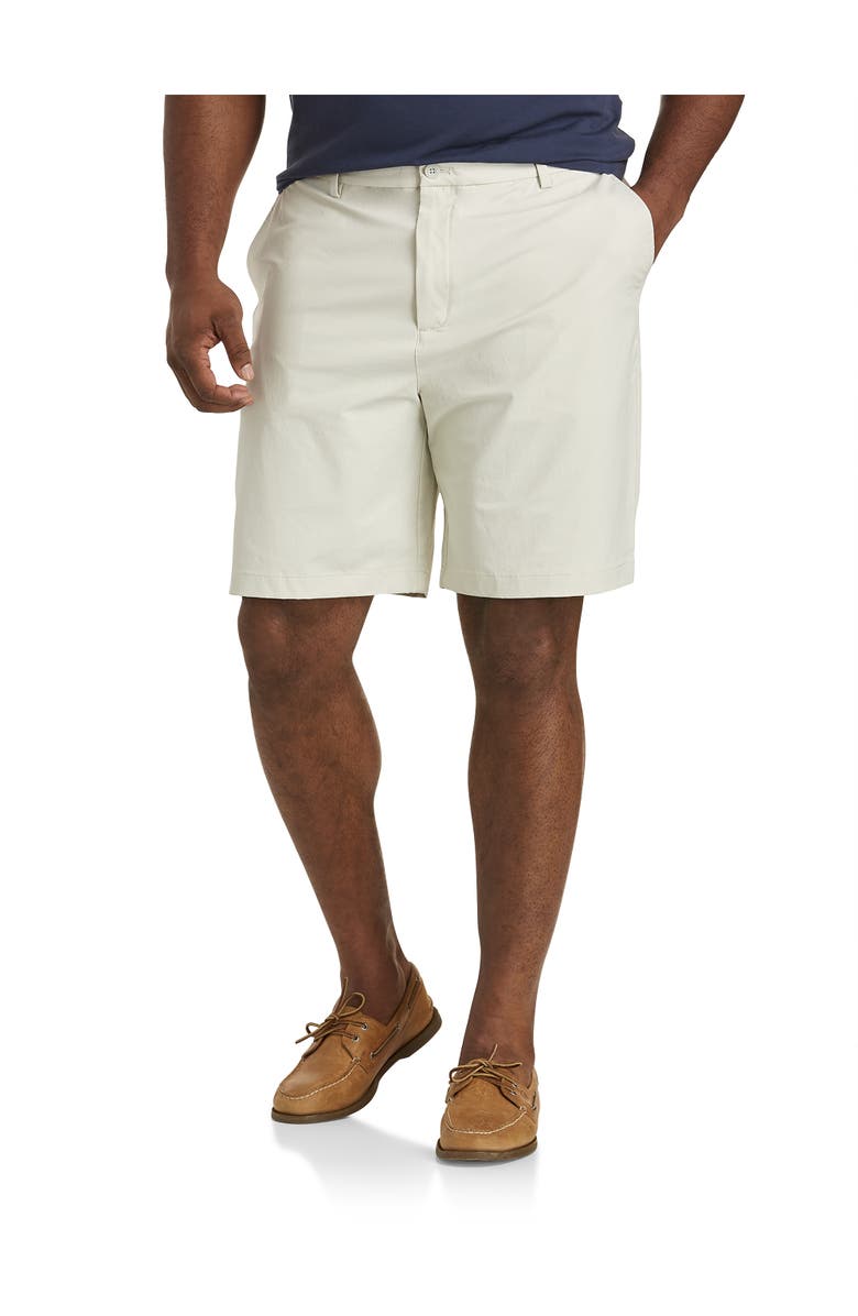 vineyard vines Big & Tall On-The-Go Shorts, Main, color, Stone