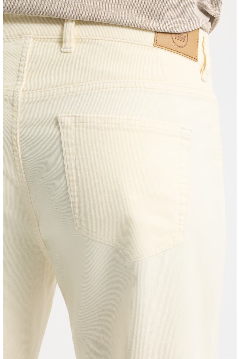 Classic Comfort Corduroy Five Pocket Pants, Alternate, color, IVORY
