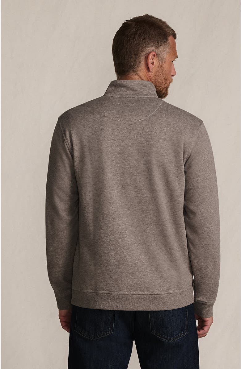 Lands' End Long Sleeve Travel Kit Pique Quarter Zip, Alternate, color, 