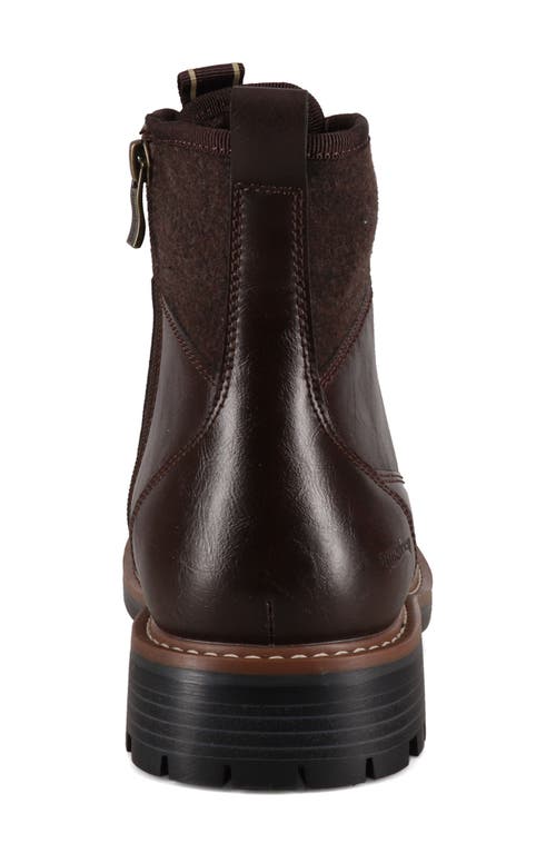 Aquatherm By Santana Canada Teton Waterproof Faux Fur Lined Commuter Boot In Brown
