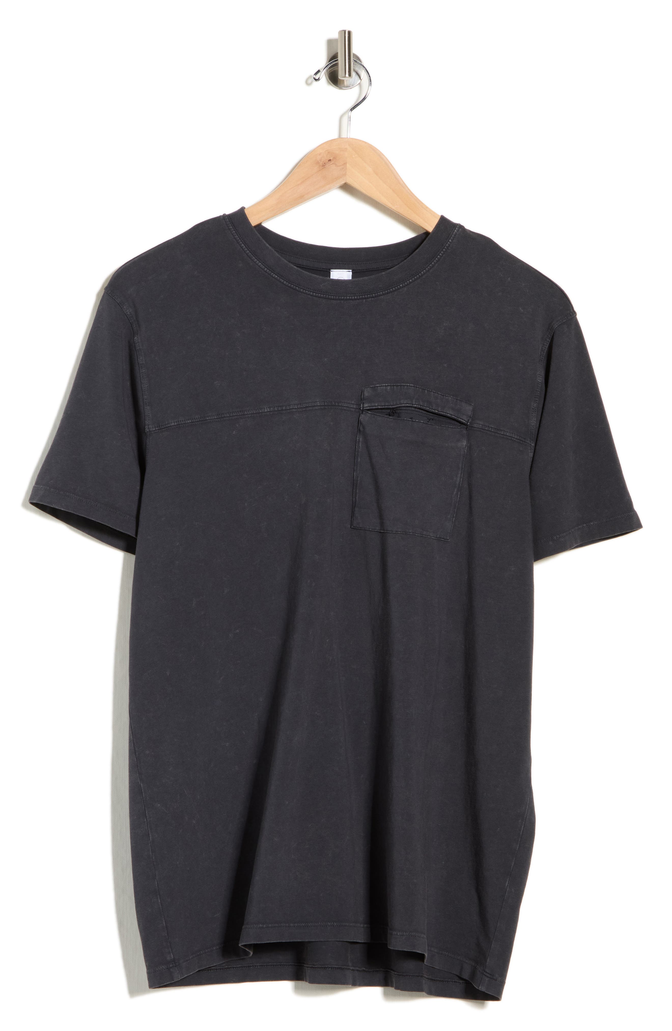 90 DEGREE BY REFLEX Ronan Acid Wash Cotton T-Shirt