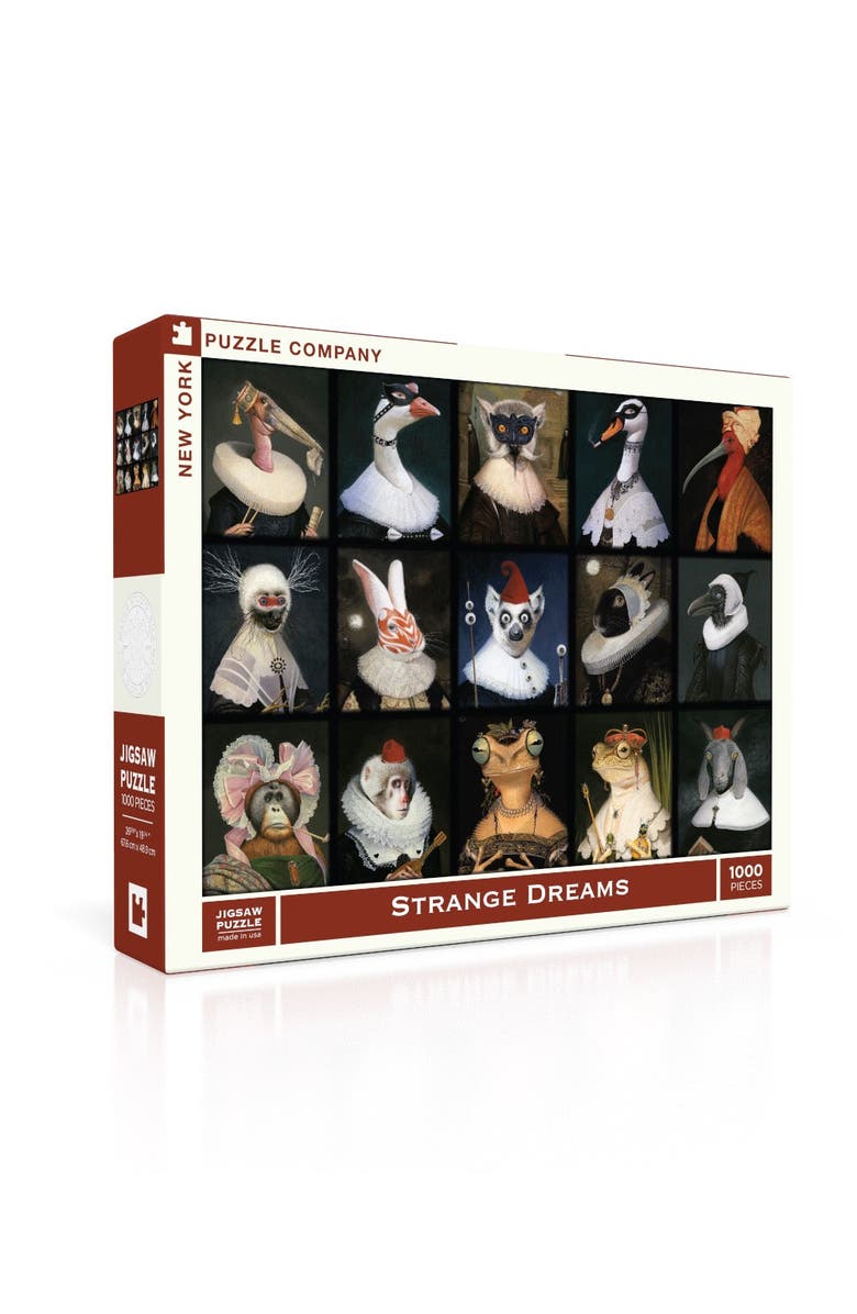 NEW YORK PUZZLE COMPANY Strange Dreams 1000 Piece Puzzle, Alternate, color, NO COLOR