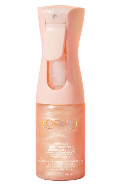 Sunglaze Sheer Body Mist Sunscreen SPF 42