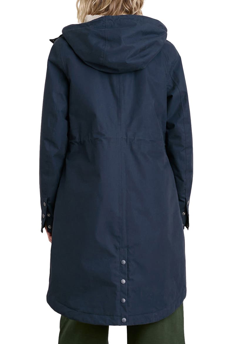 Plant Hunter Waterproof Hooded Coat, Alternate, color, MIDNIGHT