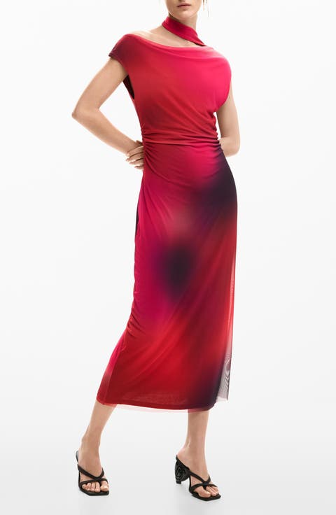 Asymmetric Sleeveless Dress