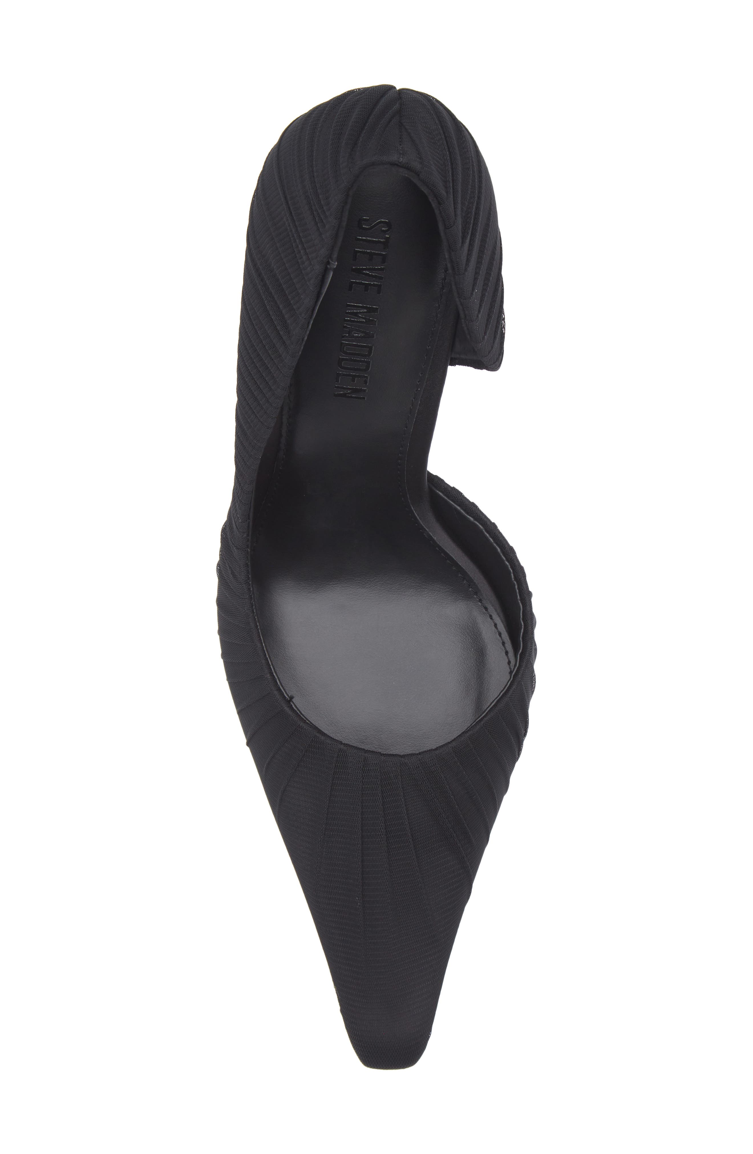 Steve Madden Elegant Pointed Toe d'Orsay Pump, Alternate, color, Black