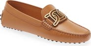 Tod's Gommini Catena Forata Chain Buckle Driving Shoe