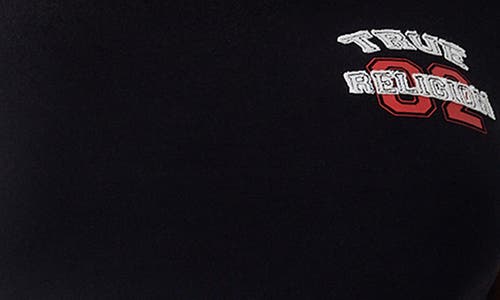TRUE RELIGION TRUE RELIGION LOGO APPLIQUÉ COTTON GRAPHIC BABY TEE