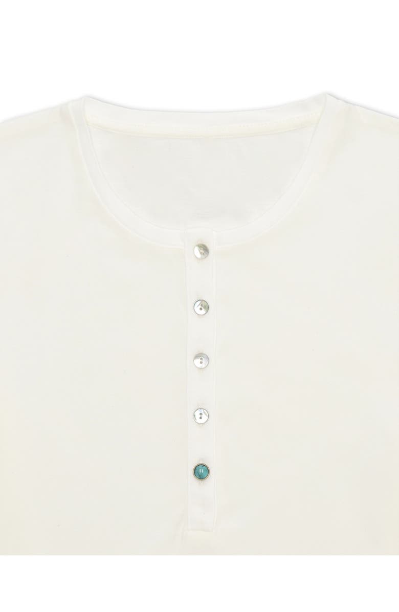 Fortela Coralies Cotton T-Shirt, Alternate, color, White