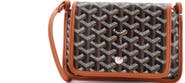 Pre-Owned Goyard Plumet Clutch Wallet Coated Canvas