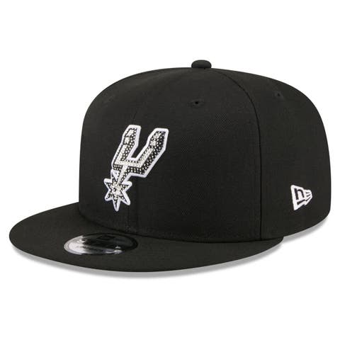 Men's New Era Black San Antonio Spurs 2026 NBA Draft Crystal 9FIFTY Snapback Hat
