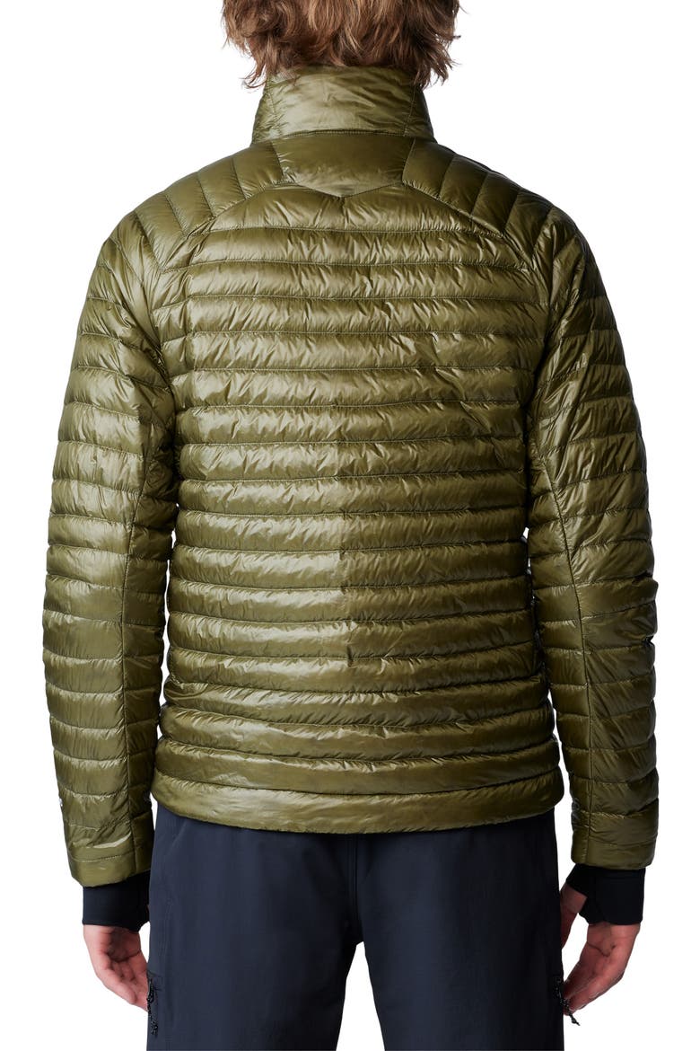 Ghost Whisperer Packable 800-Fill-Power Down Jacket, Alternate, color, COMBAT GREEN
