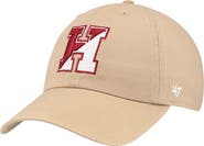 '47 Men's '47 Khaki Harvard Crimson Clean Up Adjustable Hat