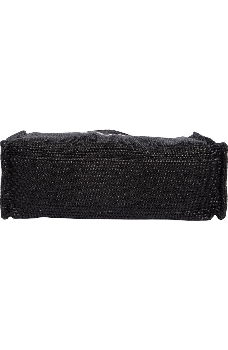 Givenchy Logo Raffia Tote, Alternate, color,