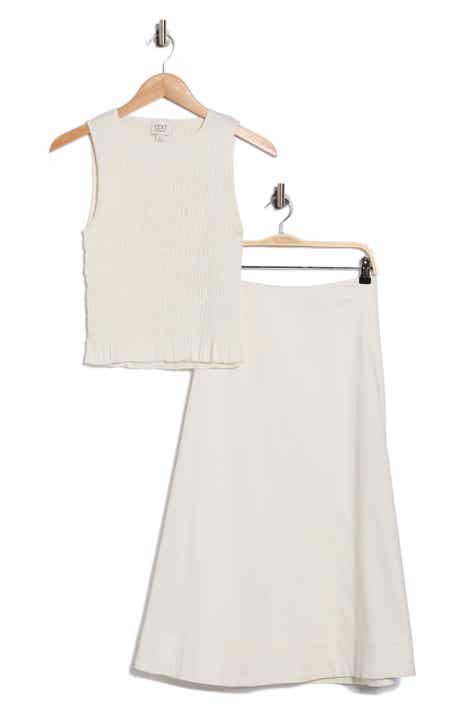 EDIT by JASON WU Smocked Tank & Maxi Skirt Set