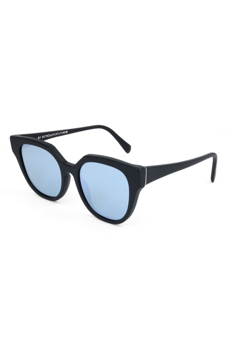 SUPER by RETROSUPERFUTURE<sup>®</sup> 53mm Cat Eye Sunglasses, Alternate, color, Black