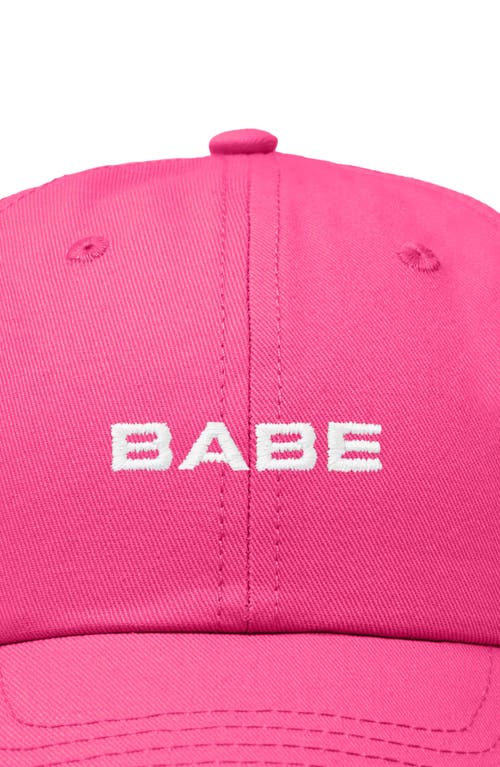 DALIX DALIX BABE EMBROIDERED CAP