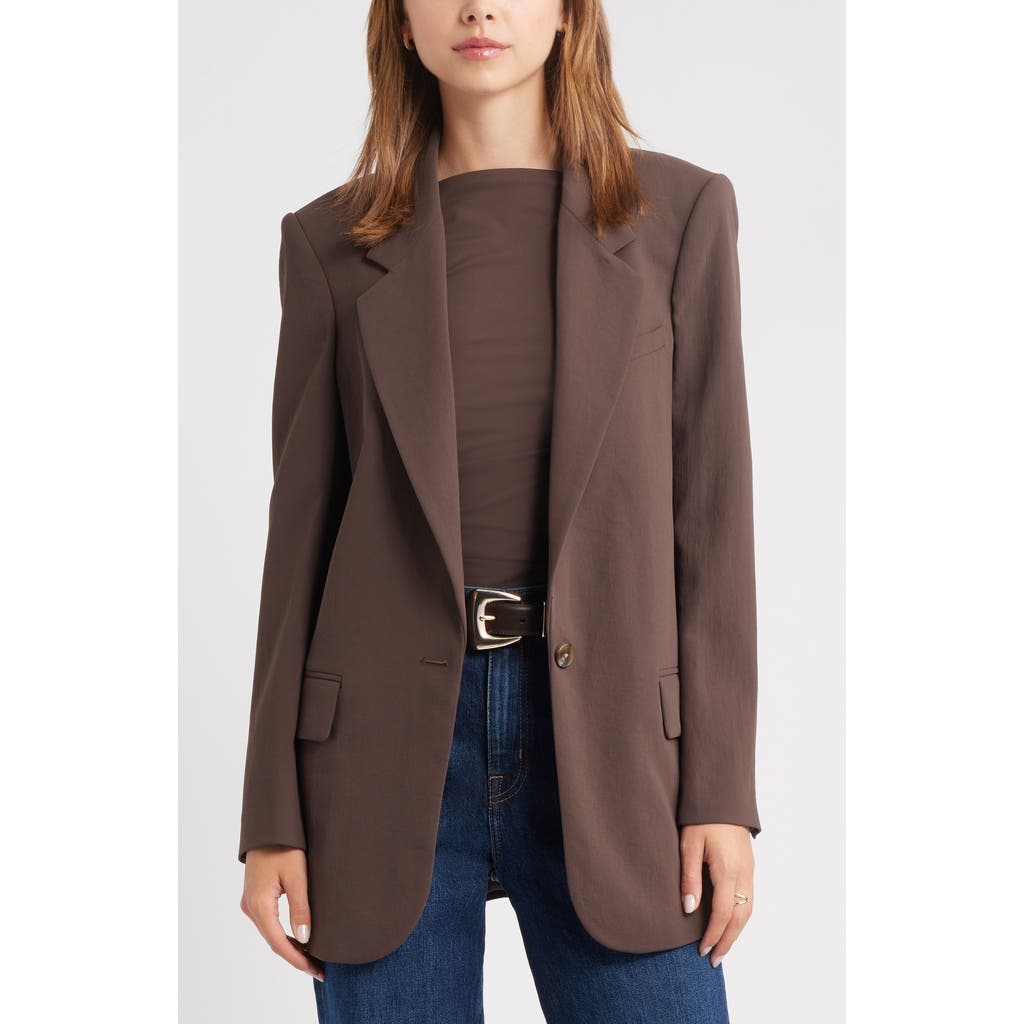 Open Edit The Curator Relaxed Blazer In Brown