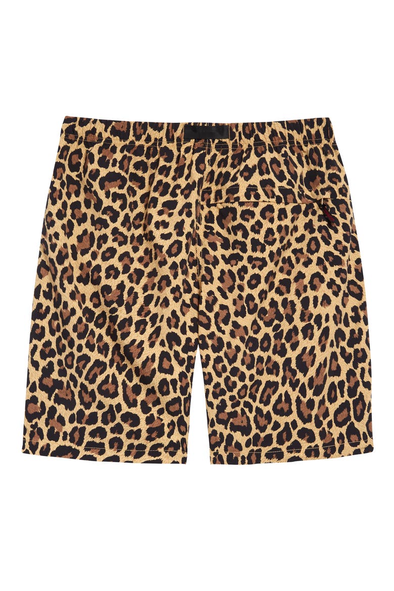 Packable Shell Shorts, Alternate, color, LEOPARD