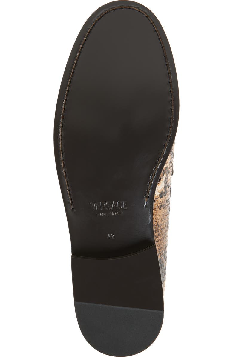 Versace Medusa '95 Python Print Loafer, Alternate, color,